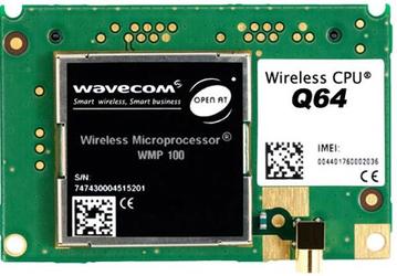 Wavecom добавляет в семейство Wireless CPU еще одну версию процессора GR64